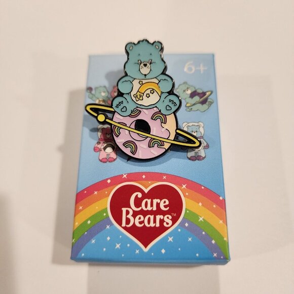 Loungefly Care Bears Wish Bear with Donut Planet Pin Blind Box Space NEW Opened - Picture 2 of 10